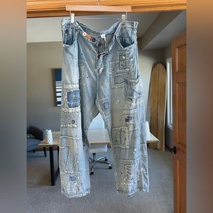 Magnolia Pearl pants 514-washed indigo-OS